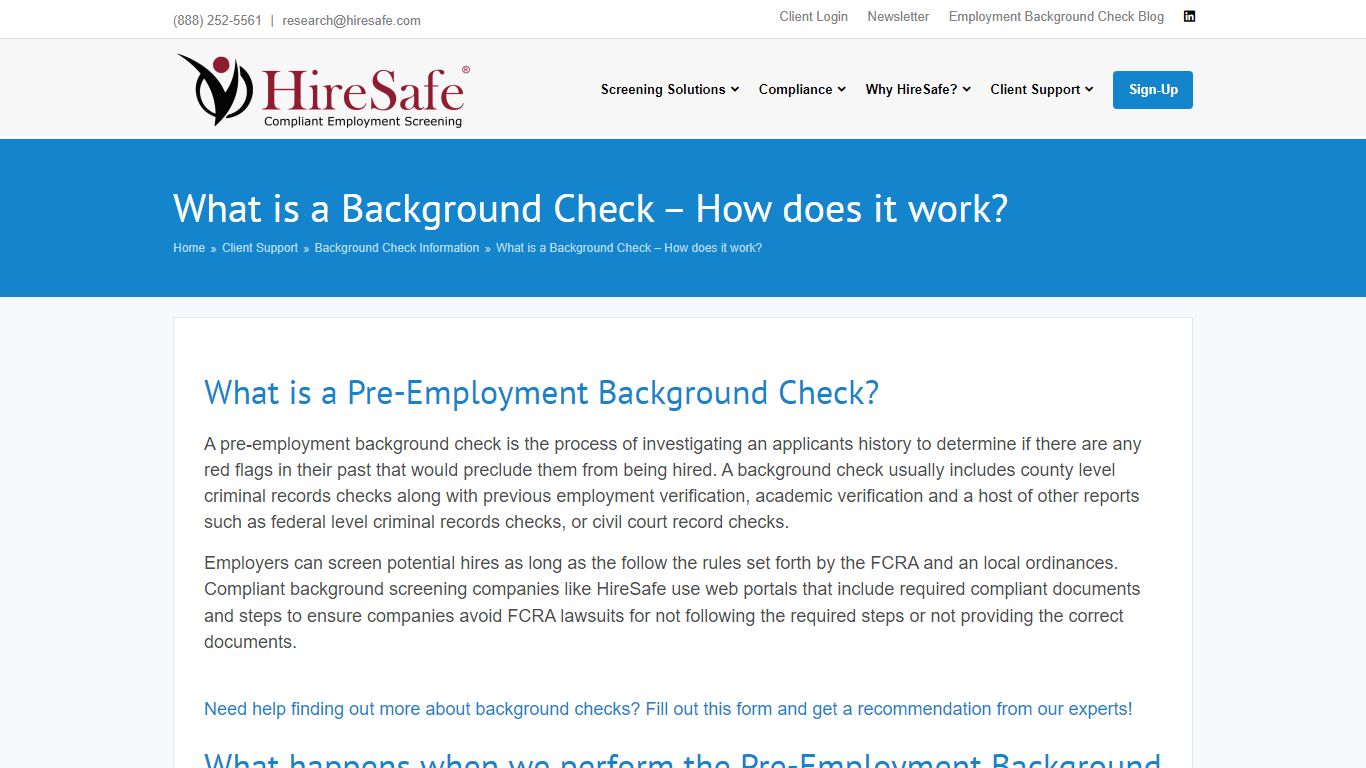 What is a Background Check – How does it work?